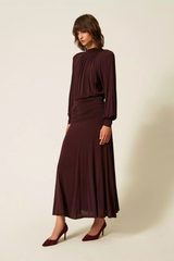 Vestido Drapeado Twin-Set