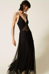 Vestido Tule Twin-Set