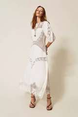 Vestido de Linho Twin-Set