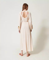 Vestido Bordado Floral