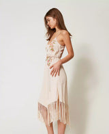 Vestido Bordado Floral Twin-Set