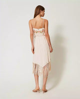 Vestido Bordado Floral Twin-Set