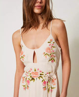 Vestido Bordado Floral Twin-Set