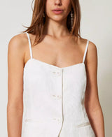Top Cetim Twin-Set