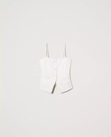 Top Cetim Twin-Set