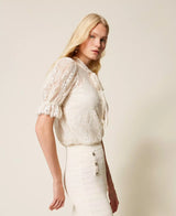 Blusa Renda Twin-Set