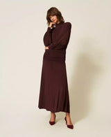 Vestido Drapeado Twin-Set