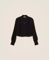 Blusa Cropped Twin-Set