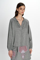 Blusa Zakar Pearl&Caviar