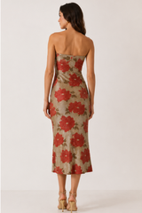 Vestido Midi Flowers