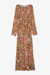 Vestido Padrão Retro Ottod'Ame