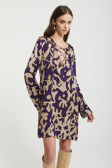 Vestido Cordões Ottod'Ame