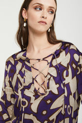 Vestido Cordões Ottod'Ame