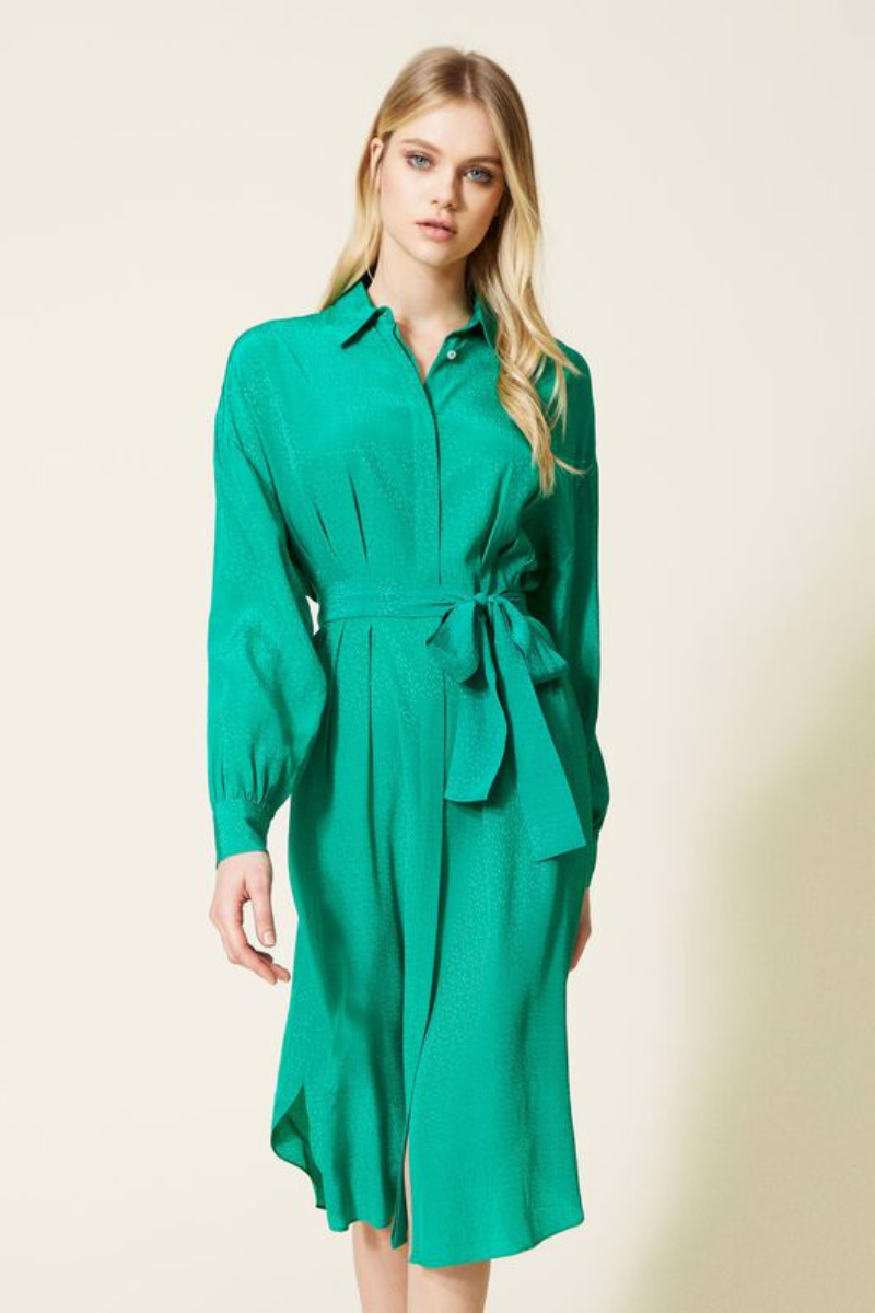 Camiseiro jacquard animal print Twin-Set – D'Maglia