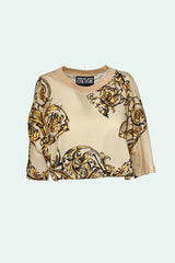 T-shirt cropped Versace Jeans Couture