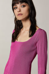 Vestido Malha Canelada Patrizia Pepe