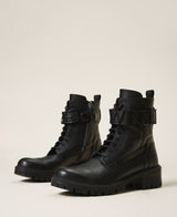 Combat Boots Twin-Set