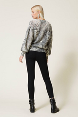 Camisola Animal Print Twin-Set