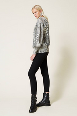 Camisola Animal Print Twin-Set