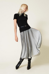 Saia Plumetis Twin-Set