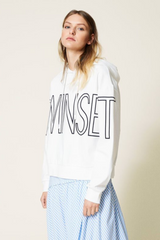 Maxi Logo Hoodie Twin-Set