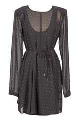 Vestido Ponto Brilhante Patrizia Pepe