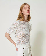 Blusa Crochê Twin-Set