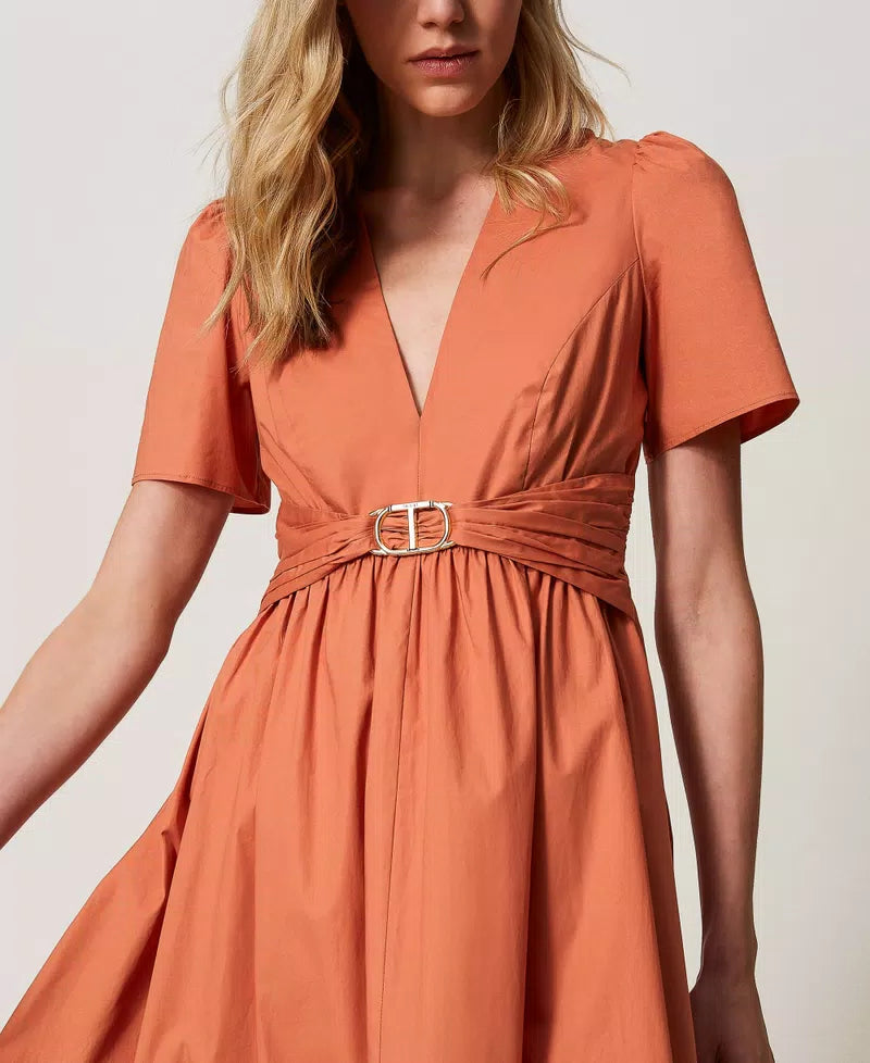 Vitido Midi Popeline Twin-Set