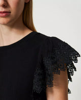 T-Shirt Macramé Twin-Set
