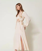 Vestido Bordado Floral
