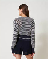 Conjunto Malha Twin-Set