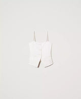 Top Cetim Twin-Set