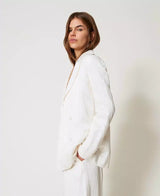 Blazer Cetim Twin-Set