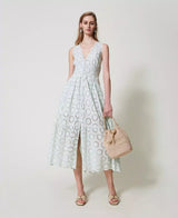 Vestido Bordado Inglês Twin-Set