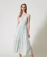 Vestido Bordado Inglês Twin-Set