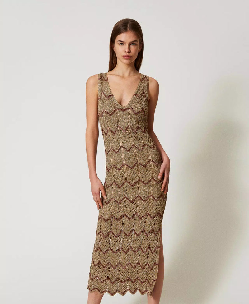 Vestido Malha Twin-Set
