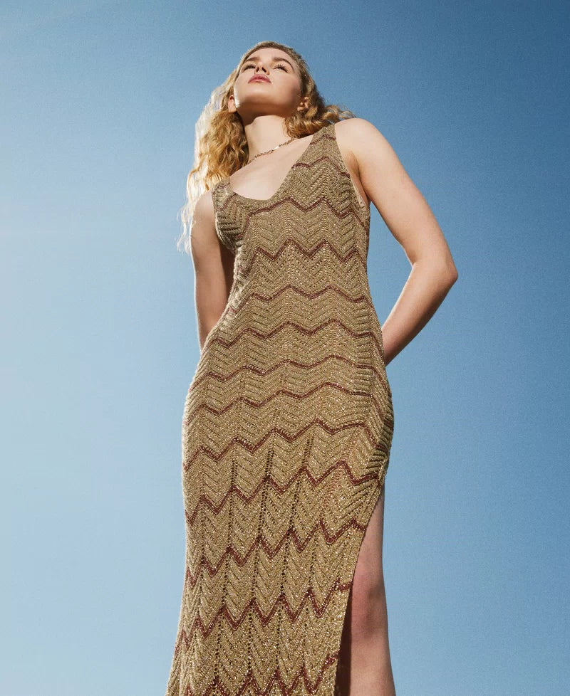 Vestido Malha Twin-Set
