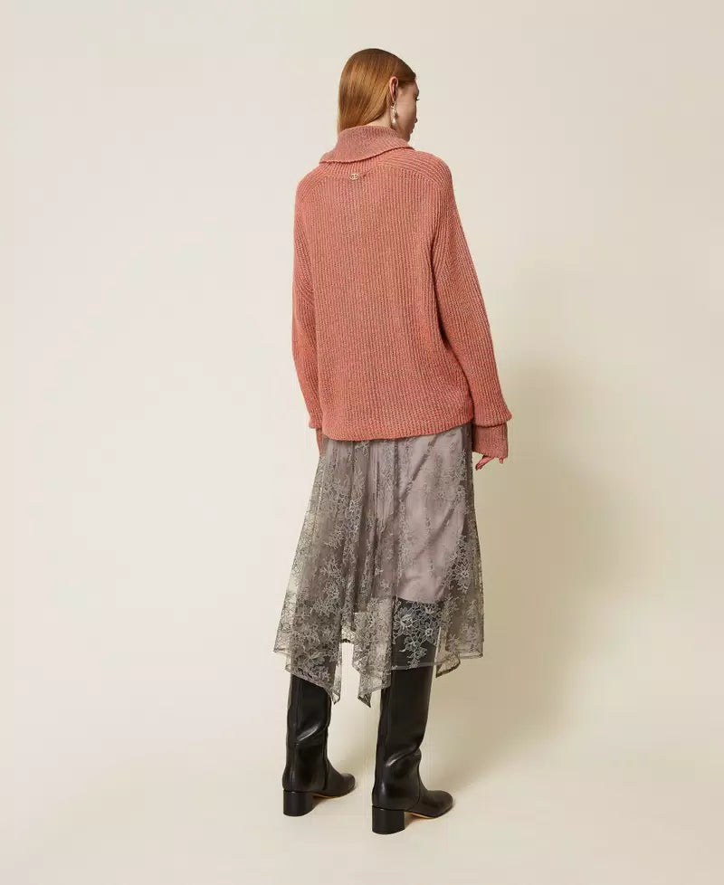 Saia Renda Twin-Set