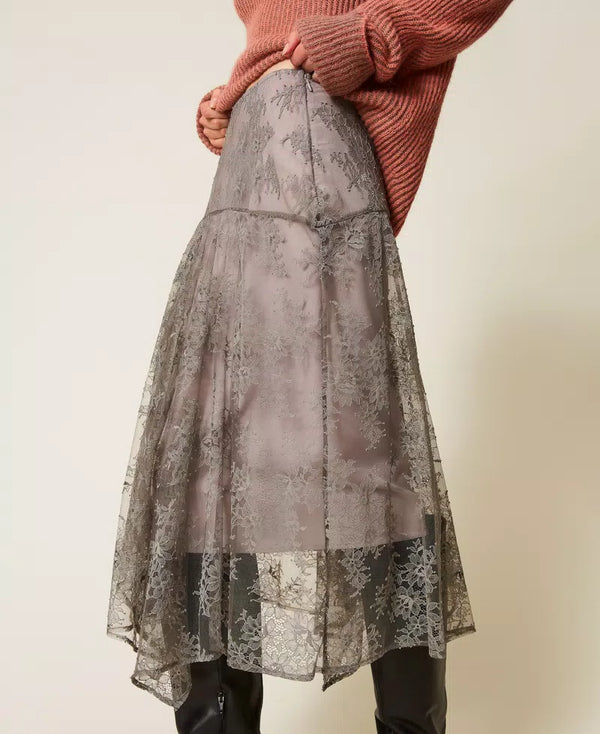 Saia Renda Twin-Set