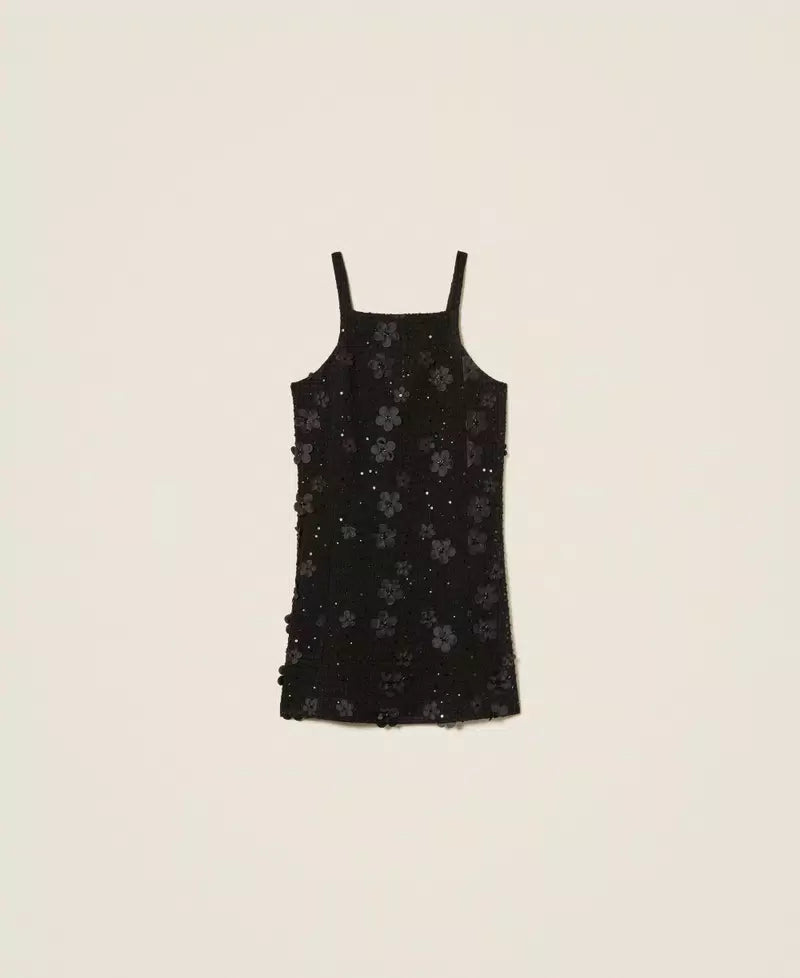 Vestido Bouclé Twin-Set