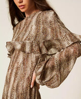 Vestido Animal Print Twin-Set