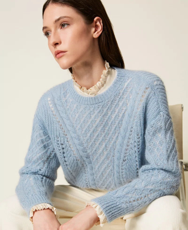 Camisola Mohair Twin-Set