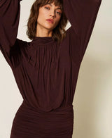 Vestido Drapeado Twin-Set