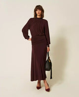 Vestido Drapeado Twin-Set
