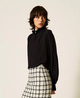 Blusa Cropped Twin-Set