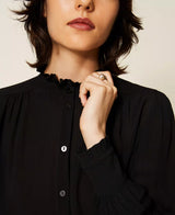 Blusa Cropped Twin-Set