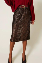 Saia Lantejoulas Twin-Set