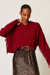 Camisola Franjas Twin-Set