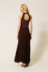 Vestido Plissado Twin-Set