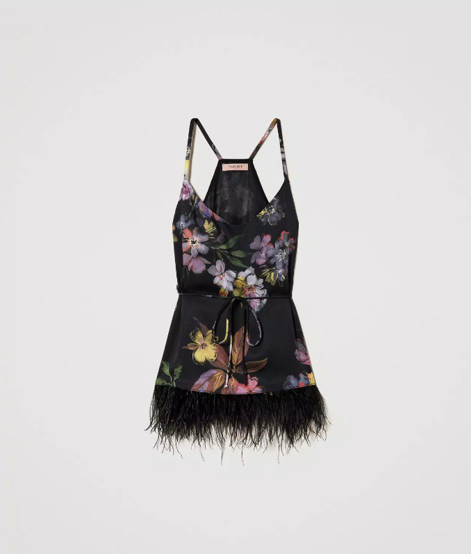 Top Floral Twin-Set